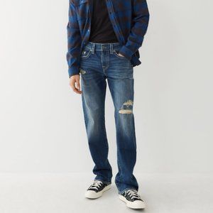 True Religion Ricky NF Medium Disruptive With Rips Jeans 105005